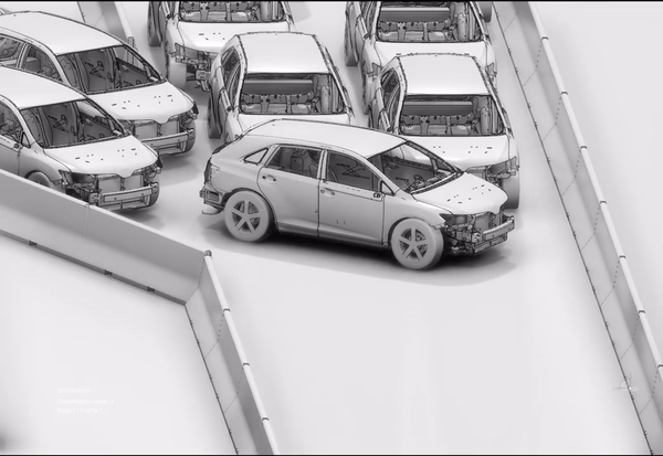 SIMULIA car crash
